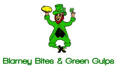 Blarney Bites and green gulps