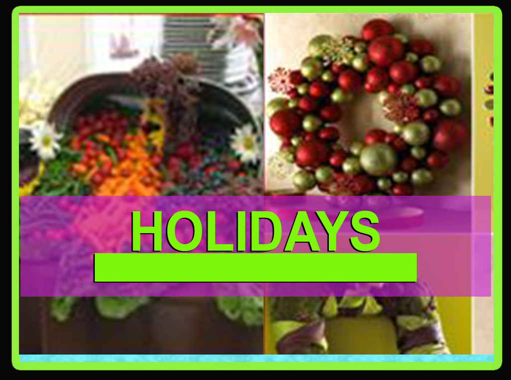 Decorating ideas for the Holidays