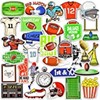 Super Bowl LVII Football stickers