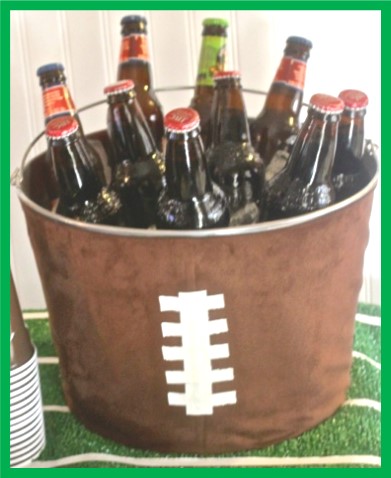 Super Bowl LVII HOLDING Beer Bottles